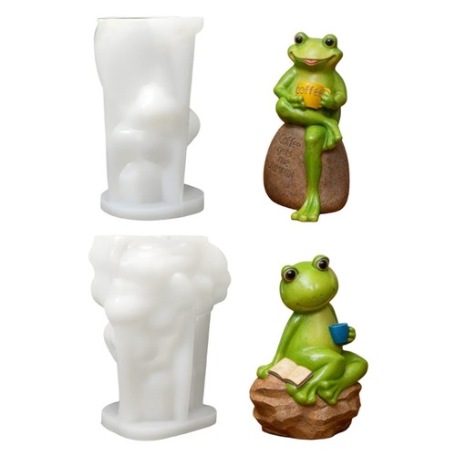 Frogs silicone mould - 3d,
