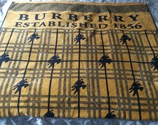 Full Size Bath Shower Beach Towel Black & Gold 100 % Cotton 65'X40' Large Size