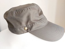 Marks and Spencer Stone Army Style Safari Cap with Consealed Neck Protector