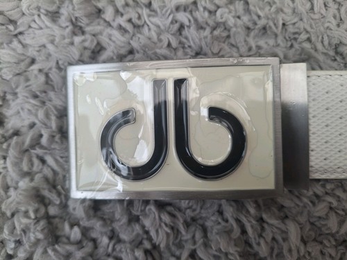 Druh belt white genuine - -white,
