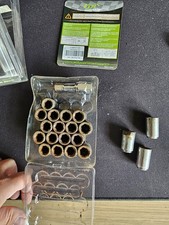 20 x Chrome Tuner Wheel Nuts M12x1.25 Fits Subaru Justy Impreza STI WRX gc8