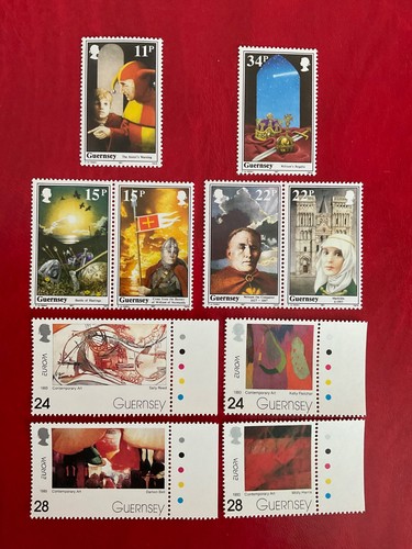 Stamps guernsey 2 x - guernsey,,