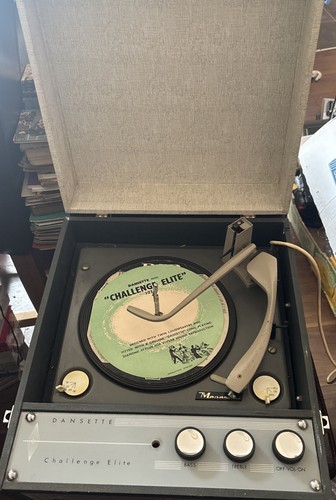 Vintage dansette challenge - vintage,