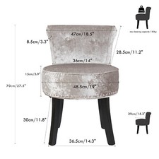 Vanity dressing table stool - dressing,