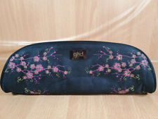 GHD Heat Resistant Carry Bag / Case - Black - Floral - 31cm x 12cm x 9cm