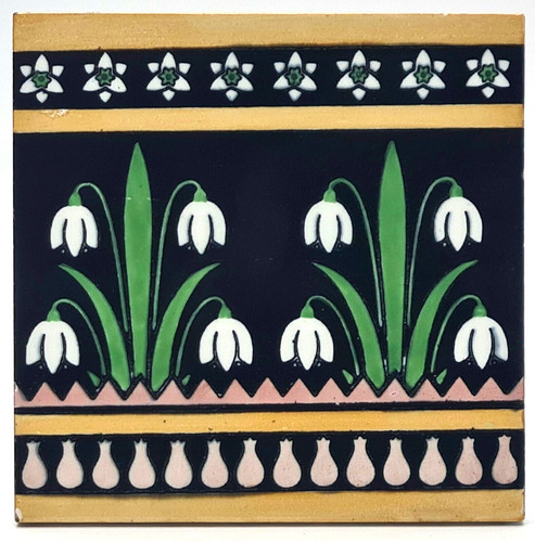 Minton hollins co snowdrop - hollins,