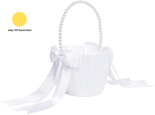 Wedding flower girl - girl, basket