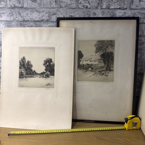 Antique signed landscape - 2,