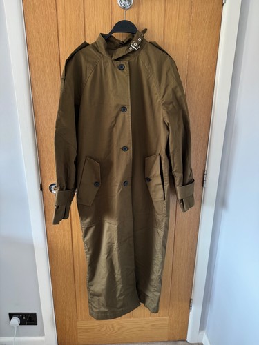 Bnwt zara khaki long parka - bnwt,