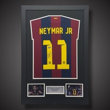 Neymar Jr Hand Signed Barcelona Football Shirt With COA £399