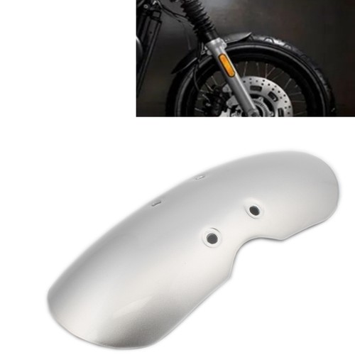 Silver front fender mudguard - silver,