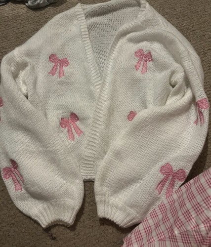Bow cardigan - bow,