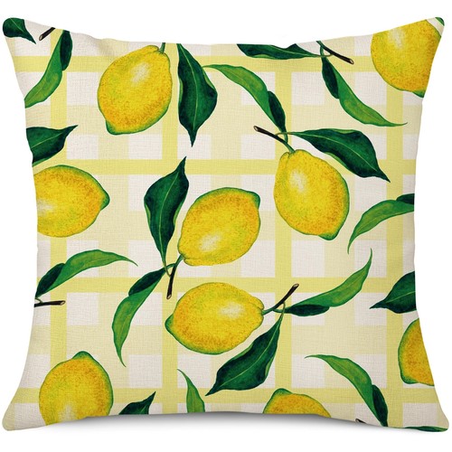 Summer lemon throw - lemon,