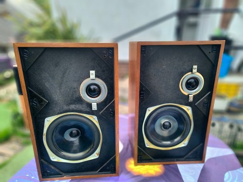 Rare vintage speakers pair - vintage,
