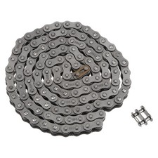 08B Roller Chain 5 Feet Carbon Steel Chains 1/2" Industrial Chain 120 Links