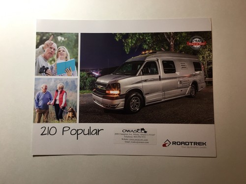 Roadtrek 210 popular brochure - popular,