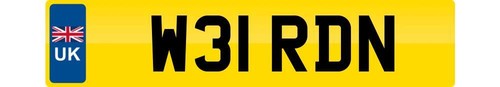 Weir name number plate w31 - weir,