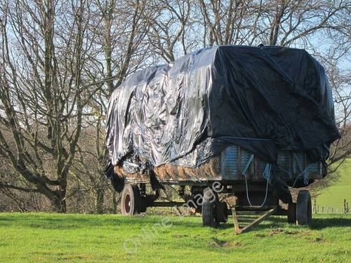 Photo 6x4 hay trailer - 6x4,