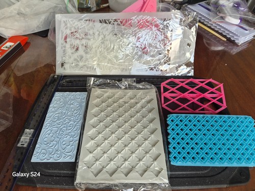 Fondant textured stencil - fondant,