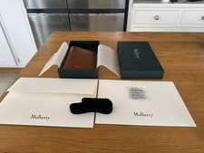 Mulberry passport cover - cover, brown