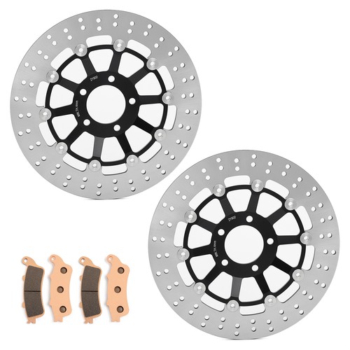 Floating front brake discs - floating,
