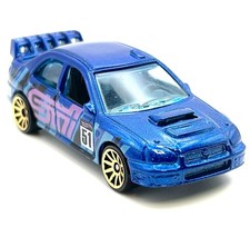 HOT WHEELS SUBARU IMPREZA 2004