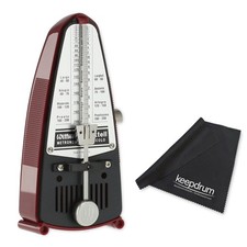 Wittner Mechanical Metronome 834 Tactile Piccolo Red with keepdrum cloth