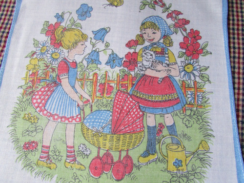 Vintage handkerchief hankie - vintage,