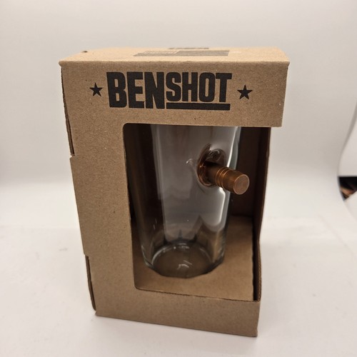 Original benshot pint glass - pint, w/