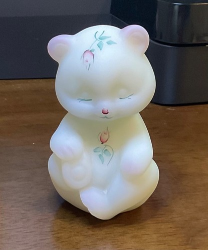 Fenton art glass - glass, painted
