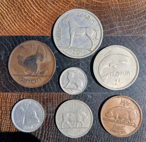 Ireland eire coin set - eire,