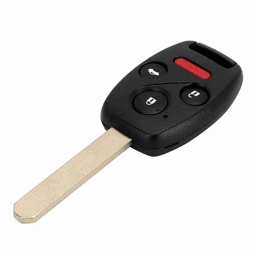Button key fob with chip - key,