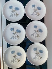 Wedgewood Ice Rose Side Plates (16.5cm). Set of 6