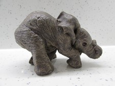 THE HERD Elephant ornament SCRATCH #3114 ? Martha Carey Elephant Figure Marty