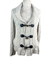 Atmosphere Cream Aaron Knit Cardigan Collared Women’s UK Size 12