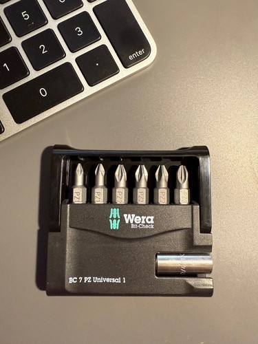 Wera pozidriv drill bit set - wera,