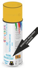 Basecoat Aerosol For Fiat Panda City Cross Tropicalia Yellow 500 509A Spray