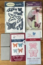 5 Butterflies / Birds die cutters