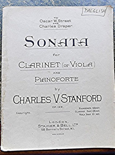 Stanford sonata for clarinet - stanford-sonata,