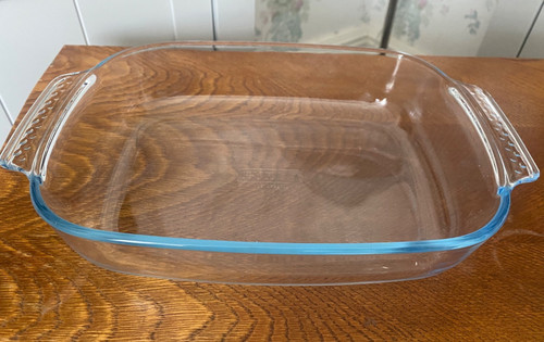 10 rectangular glass - 7.5",