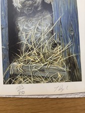 Signed Print of A West Highland White Terrier