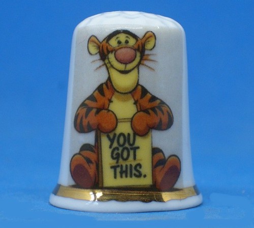Birchcroft china thimble - china, --