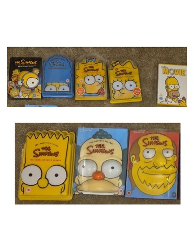 The simpsons dvd box set - box,