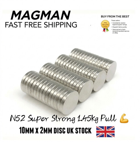 N52 neodymium disc magnets - n52,