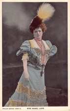 POSTCARD - ACTRESS - THEATRE -