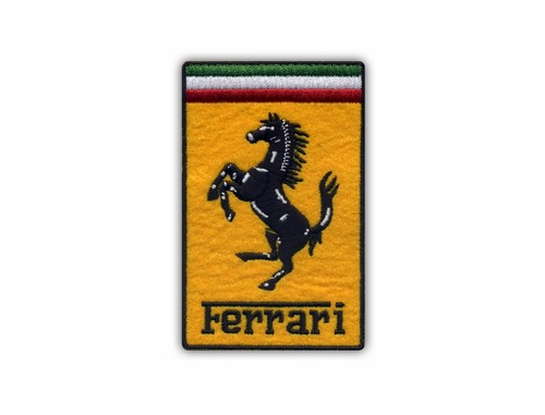 Ferrari patch badge - ferrari, patch/badge
