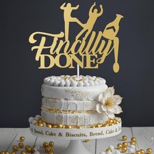 Divorced Cake Topper Finally