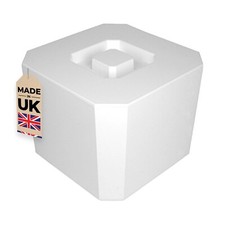 Octagonal Ice Bucket White