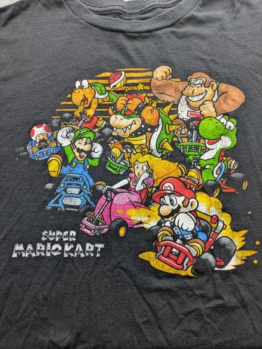 Nintendo faded shirt mario - faded, t-shirt