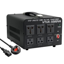 Cantonape 5000w Heavy Duty Voltage Transformer, Converter Power Step RRP £130